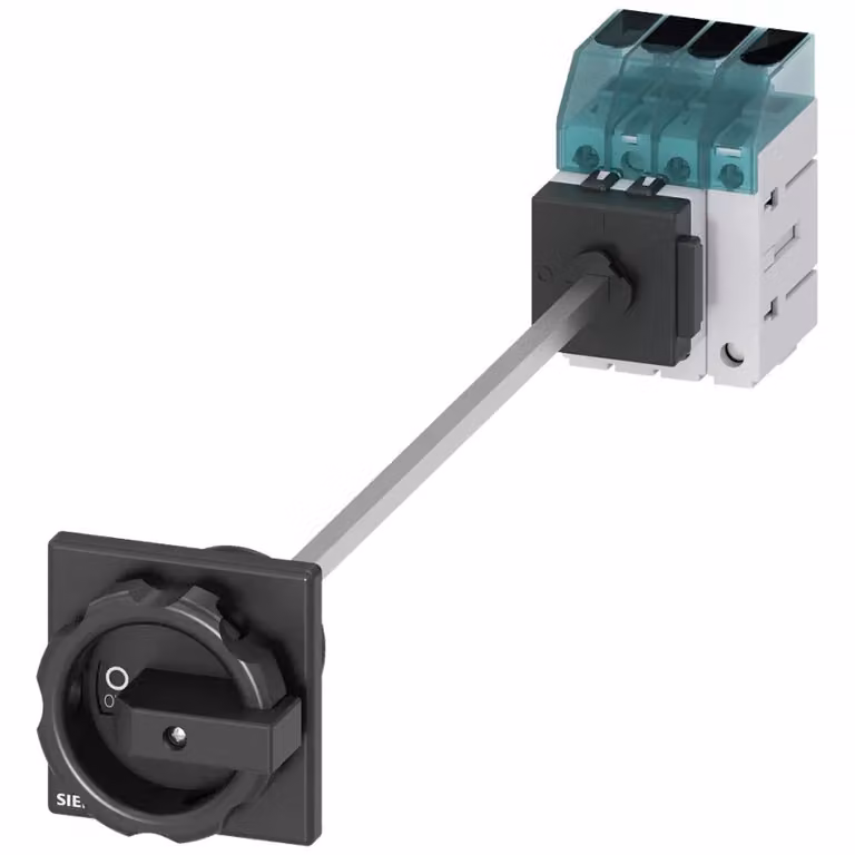 Interruttore sezionatore Siemens 3LD3, Iu 16 A, interruttore generale a 3 poli + N 3LD30480TL51