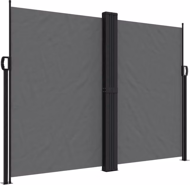 Tenda da Sole | Tenda parasole Laterale Retrattile Antracite 180x600 cm