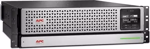 Apc smart-ups srt li-ion 2200va rm accs gruppo di continuità (ups) doppia conversione (online) 2,2 kva 1980 w 8 presa(e) ac - SRTL2200RMXLI