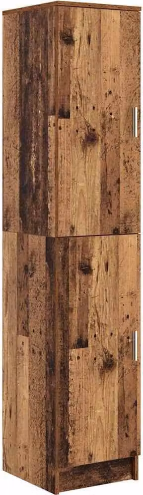 Credenza Legno vecchio 35 x 39 x 168 cm
