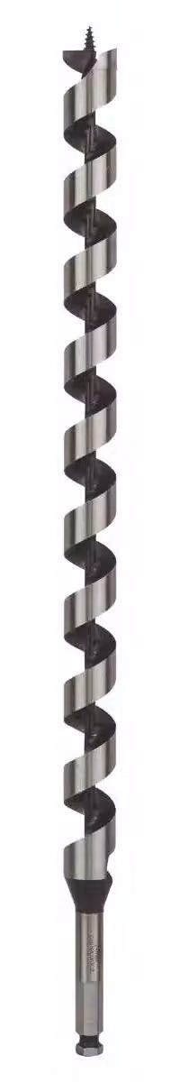 Trapano a spirale per legno, esagonale, diametro D = 24,0 mm; lunghezza L = 450 mm