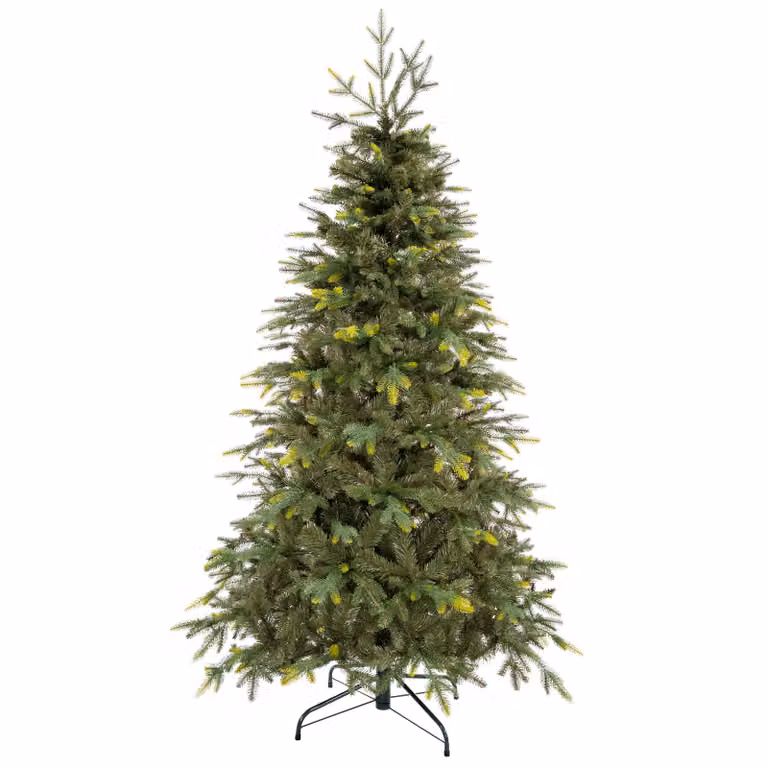 Albero di Natale artificiale Springos® da 180 cm – Abete rosso naturale premium a chioma fitta | Albero di Natale realistico con robusto supporto in metallo incluso