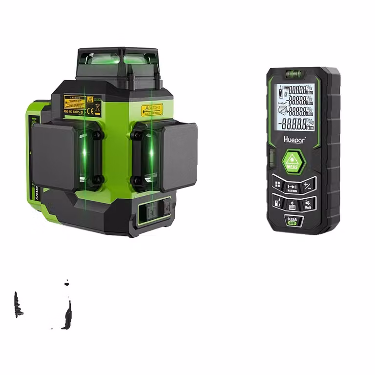 Livella laser a 12 linee, con autolivellamento rapido e lunga autonomia, SET-4