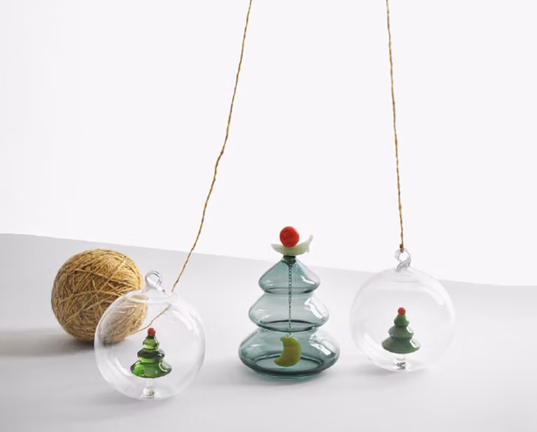 Woodland Tales - Palla di Natale Albero - Set da 2