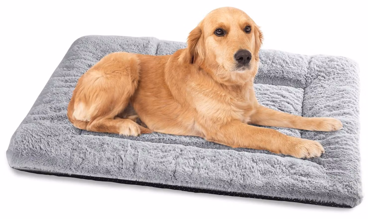 Cuccia per cani lavabile - Cuscino per cani 90 x 60 cm - Base antiscivolo - Morbida imbottitura in cotone - Calda e confortevole - Adatta a cani di taglia media