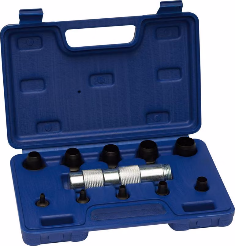 Set di 10 punzoni 3-20 mm con impugnatura per punzonatura, 11 pezzi 332-51-4 irimo
