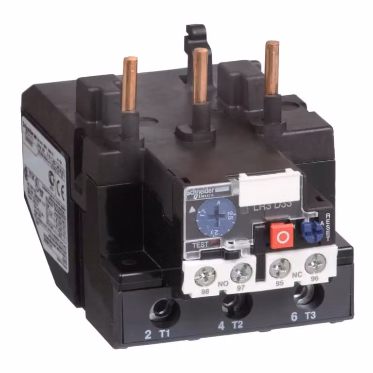Relè di protezione motore Schneider Electric, termico, 80-104 A, 1S+1Ö, classe 10, senza protezione differenziale LR3D3365