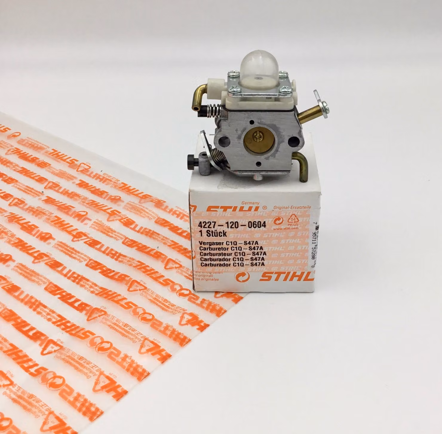 Carburatore originale STIHL C1Q-S47A BG75 BG 75, 42271200604