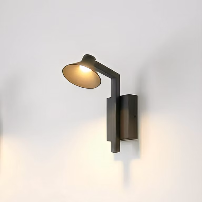 Applique da parete a LED Steve Lucande, dimmerabile, Nero, Soggiorno / Sala da pranzo, Metallo, Moderno, Applique a LED