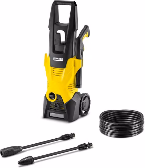 Idropulitrice ad acqua fredda Kärcher K3 da 1600 W con lancia Vario Power e ugello, colore giallo