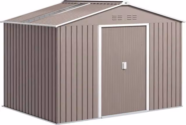 Casetta da Giardino ¨C Minimal ¨C Grigio Chiaro 277x195x192 cm