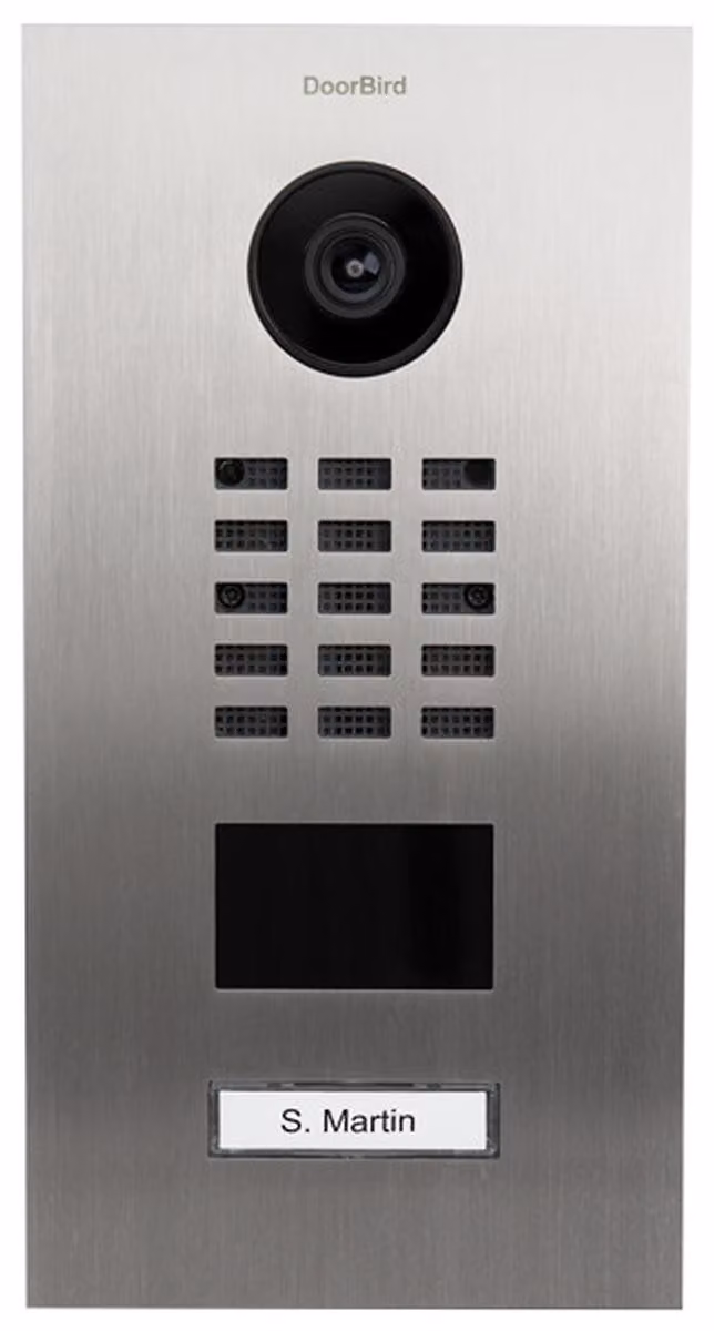 BIRD HOME AUTOMATION DoorBird 423870062 videocitofono IP LAN unità esterna acciaio inox (spazzolato)