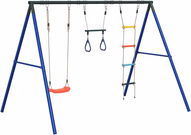 Set Gioco da Esterno con Altalena,Trapezio e Scala CFW3146250