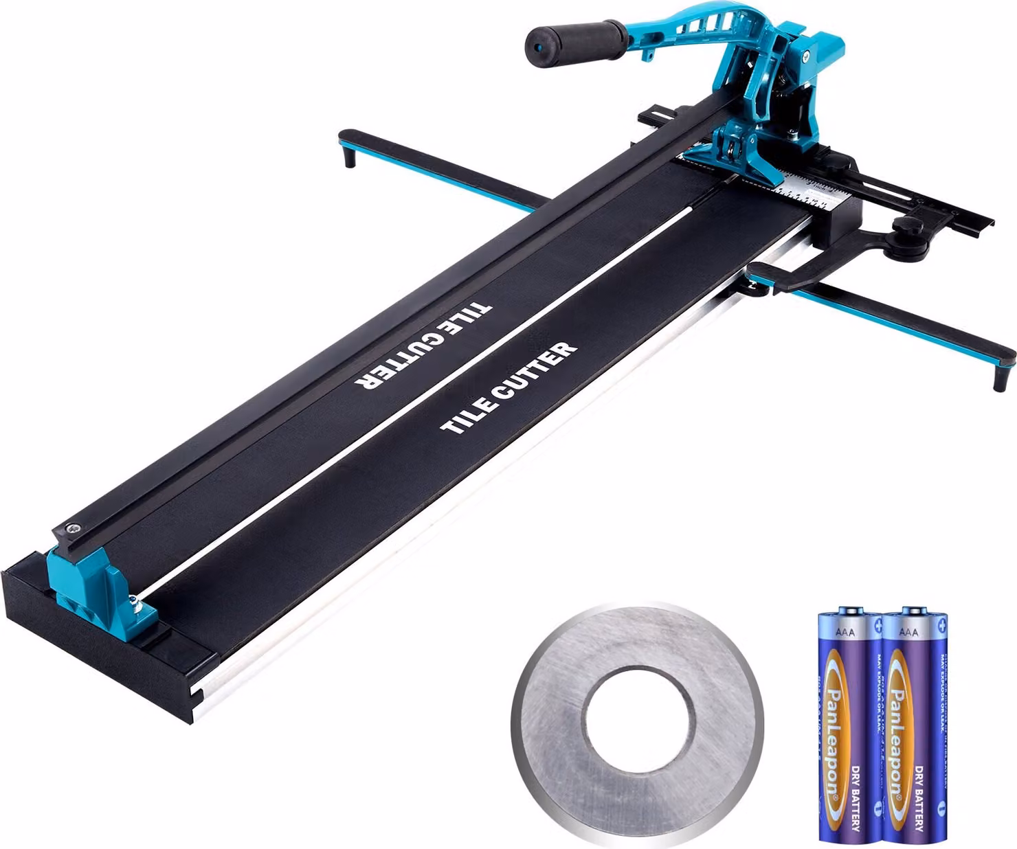 Tagliapiastrelle professionale con una lunghezza di taglio totale di 800 mm Spessore di taglio 4-15 mm Larghezza di taglio minima 25 mm Taglierina per piastrelle con dotazione extra