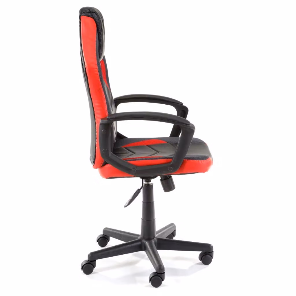 Sedia da gaming Akord FG19 Nero Rosso con poggiatesta e ruote multidirezionali – 2