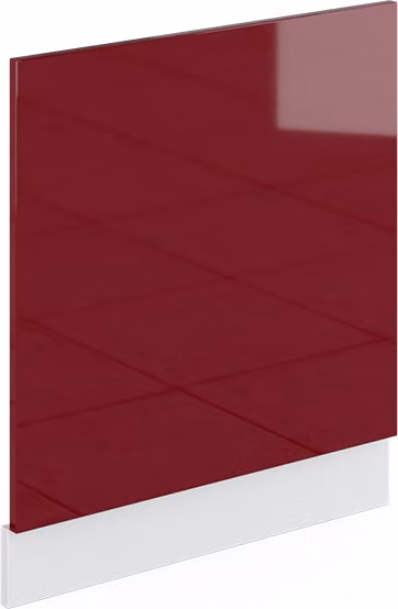Pannello frontale Vicco R-Line Rosso lucido 60 cm Senza piano di lavoro, Model 41247