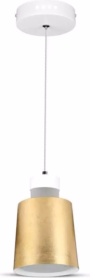 Lampada a sospensione LED V-TAC 7W (acrilico) Oro 120x190mm VT-7333 neutra 400lm