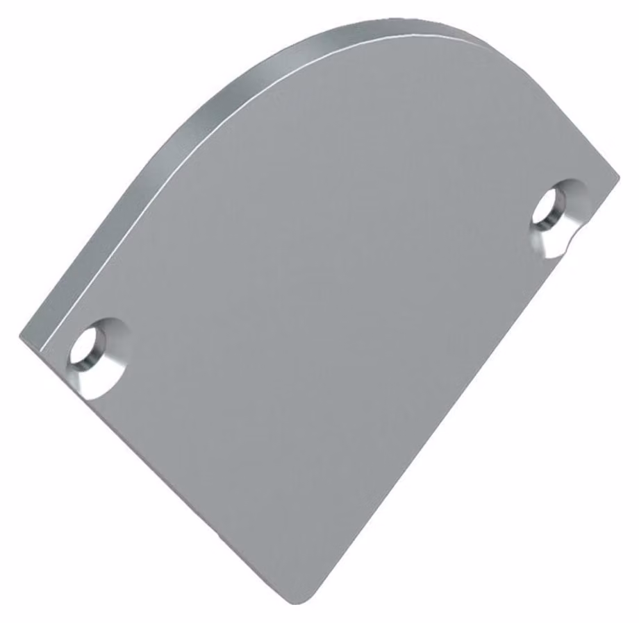 Barthelme Cappucci terminali rotondi 2 pz. con 4 viti. 62399796