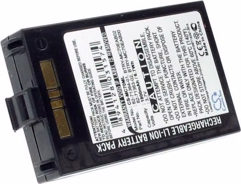 Batteria per Symbol MC70 / MC7090Std / MC75 ecc