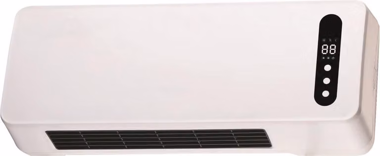 barriera d'aria da 2000W con timer di oscillazione, telecomando e protezione dal surriscaldamento