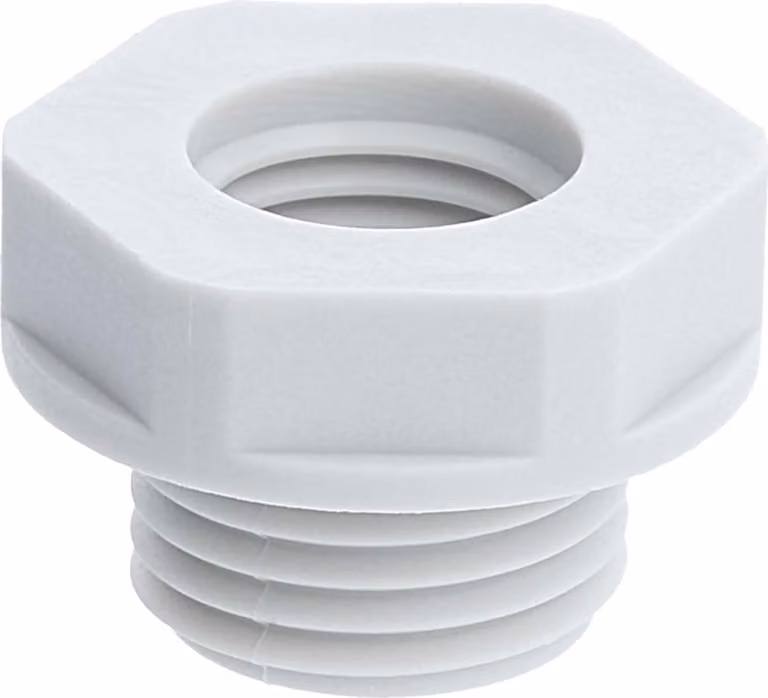 WISKA Riduttore M/M da M16x1,5 a M12x1,5 KRM-M16/M12 Esagonale Poliammide (PA) Filettatura di collegamento 9,0 mm - 1 pezzo