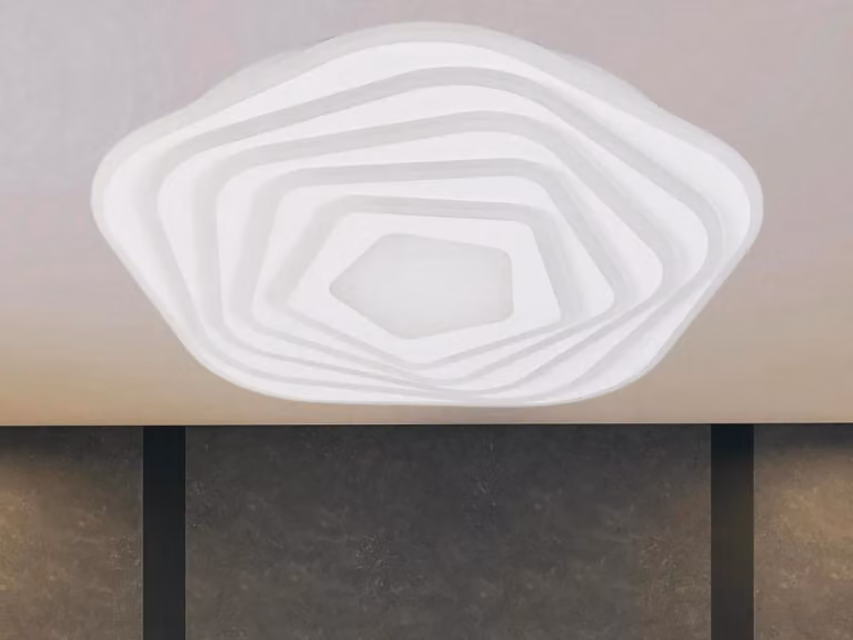 Lampada a sospensione LED NEDES, 125W, con telecomando - J1301/W