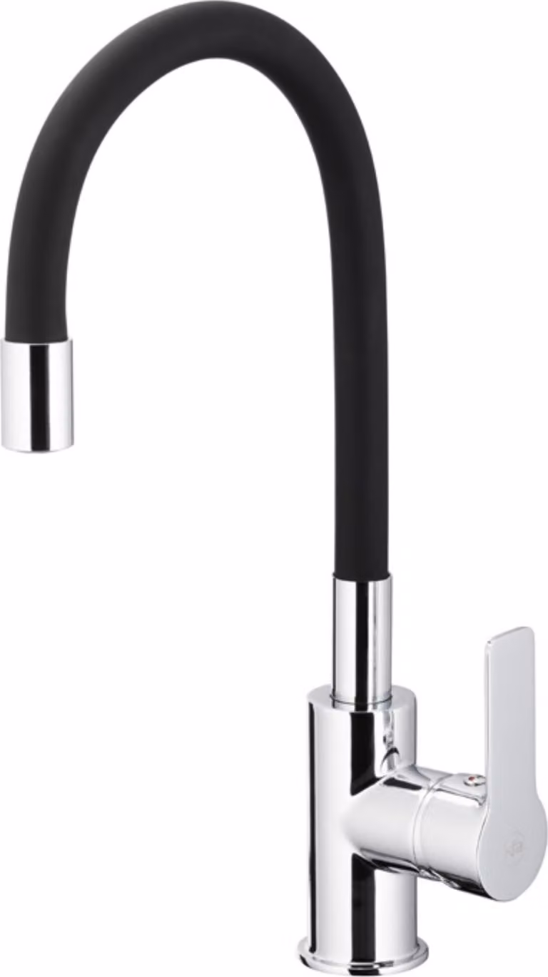 Miscelatore monocomando KFA Rumba per cucina Nero (6553-915-00)