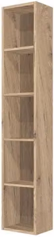 Colonna Bagno Sospesa Moderna Mod Stile Dh in Rovere Naturale