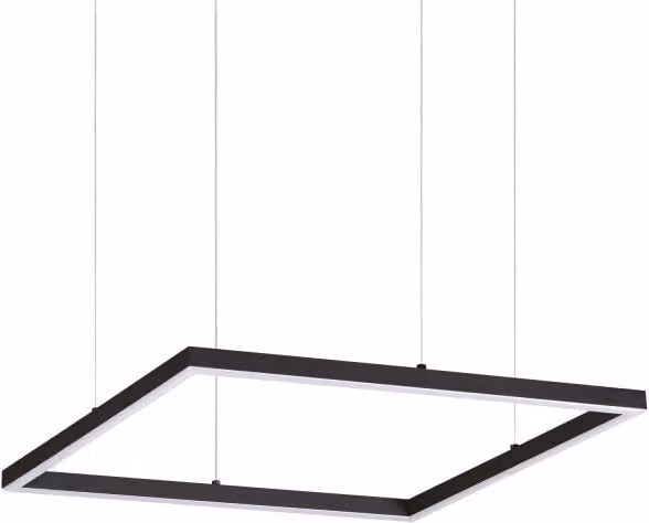 Lampada A Sospensione Oracle Slim Sp D050 Square 3000K On-Off Bk Ideal-Lux