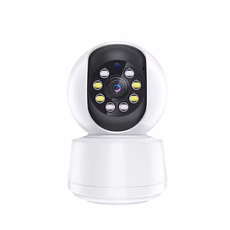 RobiCam R8, telecamera interna PTZ, copertura a 360°, visione notturna a colori, audio ultra nitido
