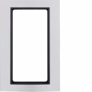 Berker 13093004 Cornice con ampio foro in alluminio/antracite Berker B.3