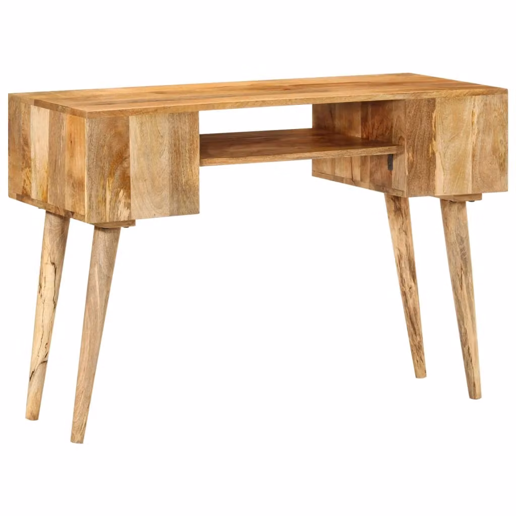 Maison Exclusive - Scrivania con cassetti, 110x47x76 cm, in legno massello di mango