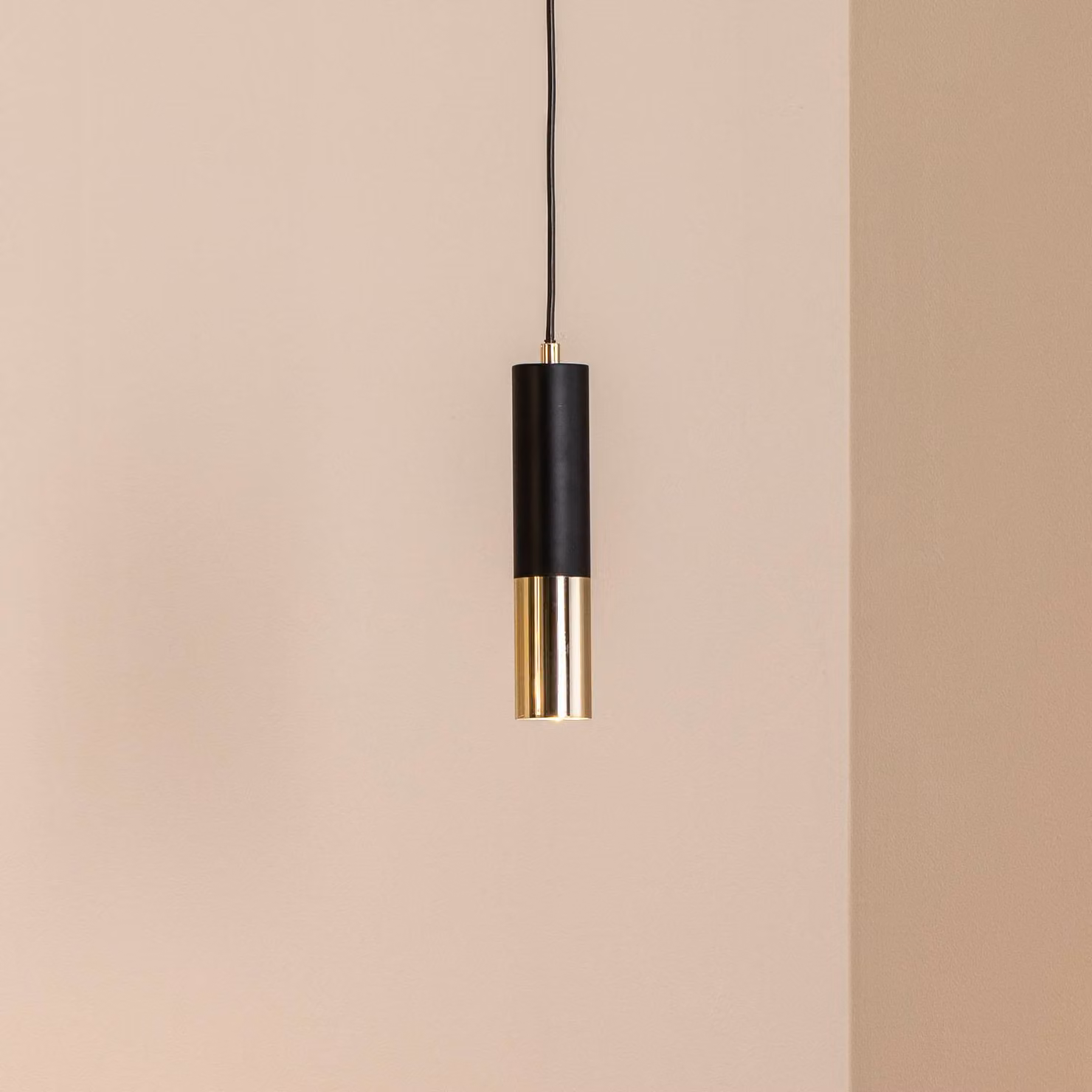 Lampada a sospensione Orino Domiluce, dimmerabile, Ottone / Oro, Soggiorno / Sala da pranzo, Metallo, Moderno, Lampada a sospensione