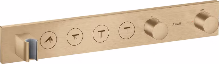 hansgrohe AXOR ShowerSolutions module de thermostat Select 600/90, encastré, 4 consommateurs, kit complet, 18357140, 18357140