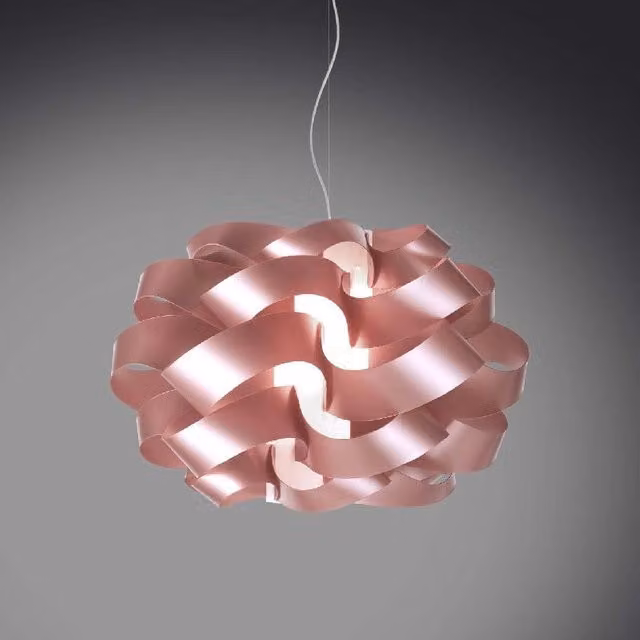 Lampadario a sospensione CLOUD IPERBRIKO rosa, Diametro: 40 cm, Altezza: 30 cm