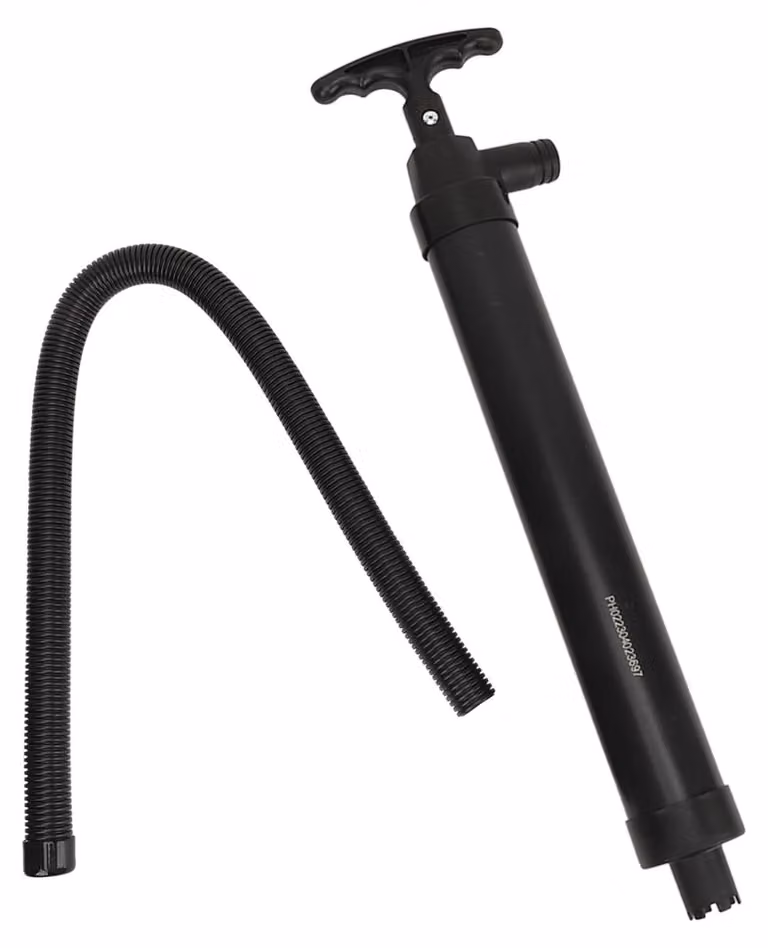 Pompa manuale per sentina, adatta a imbarcazioni da diporto e a pescherecci, colore nero