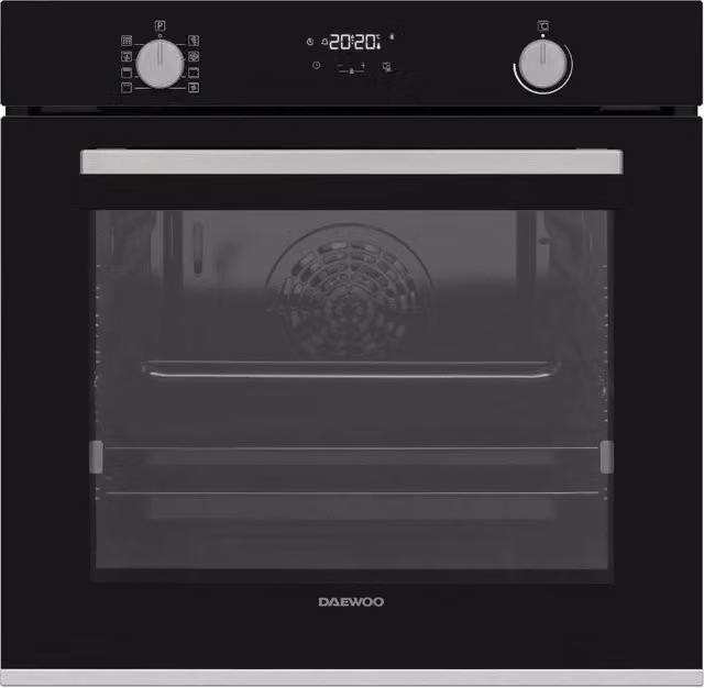 Forno elettrico multifunzione colore nero Daewoo 07PR28M2IT con funzione pirolisi classe A