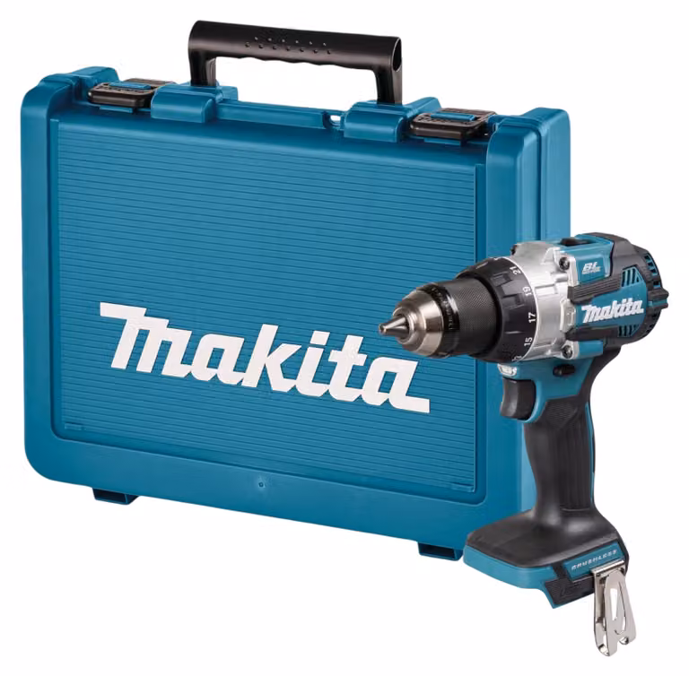 Trapano avvitatore a percussione a batteria Makita DHP 489 ZE 18 V 73 Nm brushless + valigetta - senza batteria, senza caricabatterie