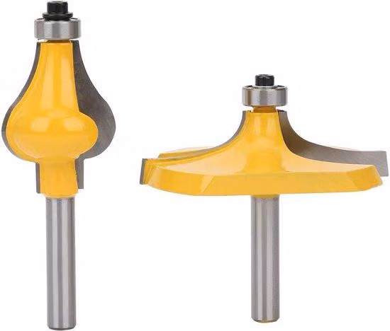 Sedia da lavoro in legno - Set di frese a telaio da 8 mm per falegnameria