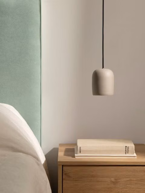 Lampada a sospensione Notti Kenay Home in metallo grigio per cucina e sala da pranzo – 1