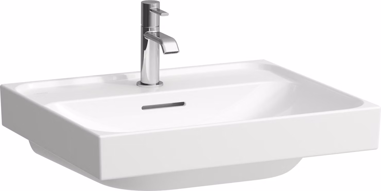 LAUFEN MEDA lavabo à poser, poli, 550x460mm, 1 trou pour robinet, avec trop-plein, H8161124001041, H8161124001041