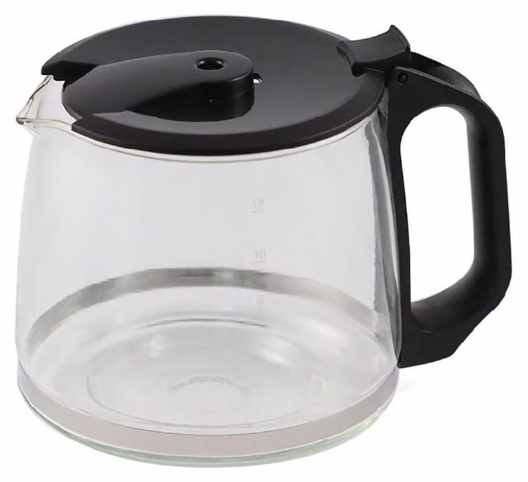Bollitore in vetro borosilicato, capacità 12 tazze, ricambio universale - Silex