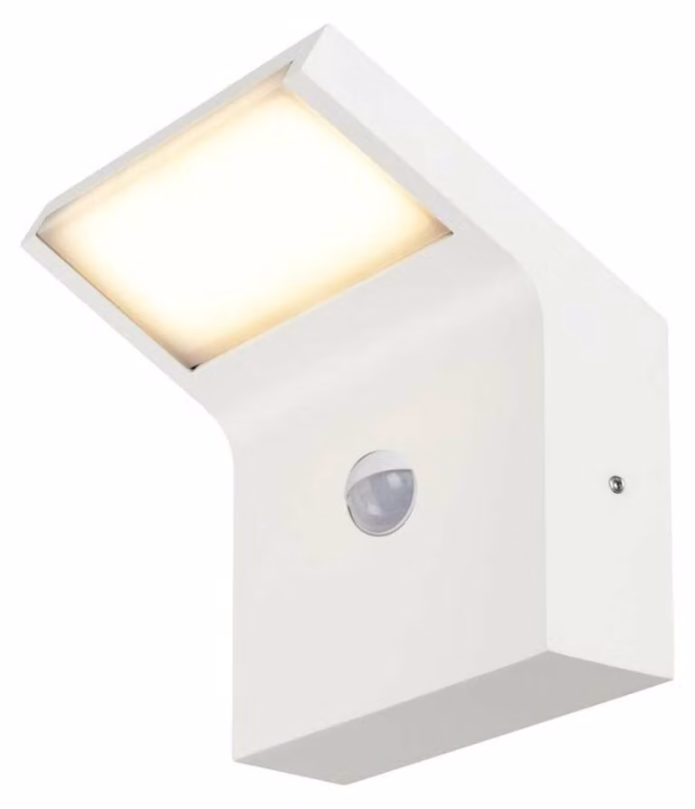 SLV ORDI II, lampada da parete, sensore, 2200/3000K, IP54, bianco 1008724
