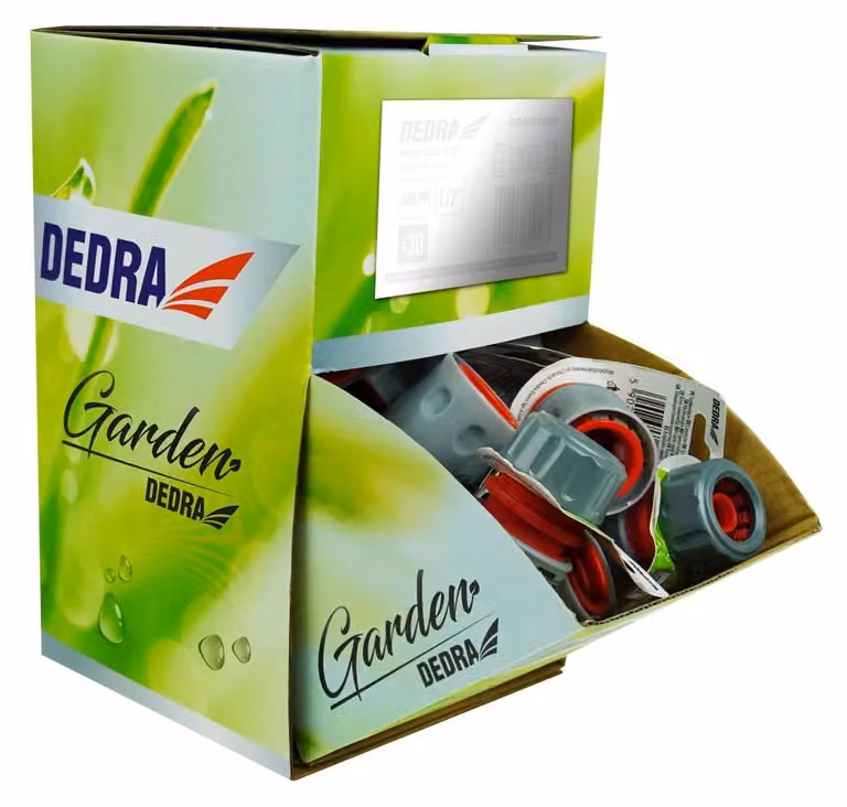 Connettore Diritto, Scatola Da 40 Dedra