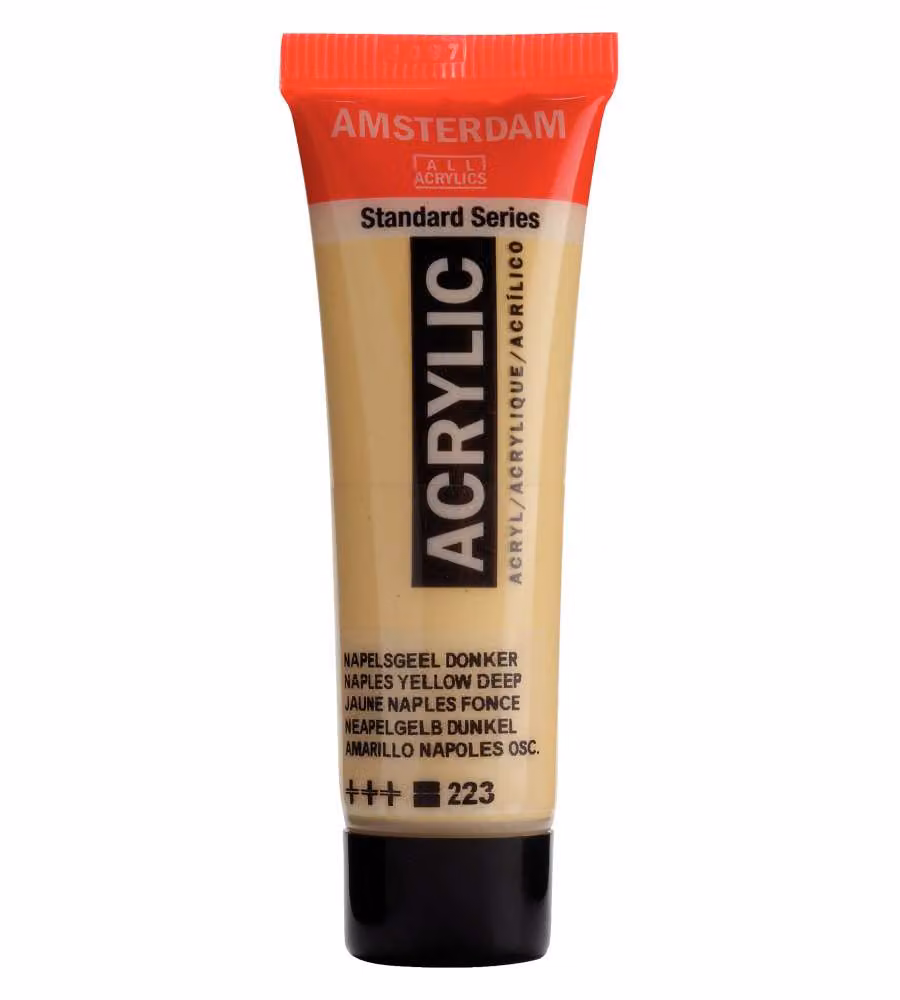 Colore acrilico Amsterdam 20 ML Giallo Napoli