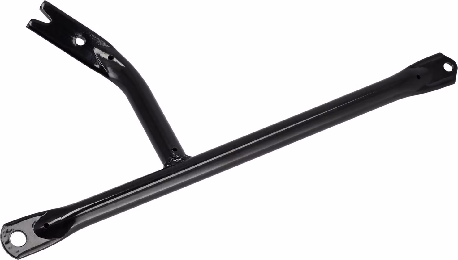 Supporto per cintura superiore sinistra, nero, per poggiapiedi passeggero - per Simson S50, S51, S53, S70, S83