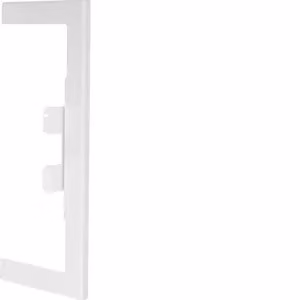 Mascherina di raccordo a muro in lamiera d'acciaio per BRS 85x210 mm, parte superiore 120 mm, zincata