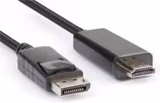 Cavo adattatore da DisplayPort a HDMI Hamlet, colore nero, lunghezza 1,8 m