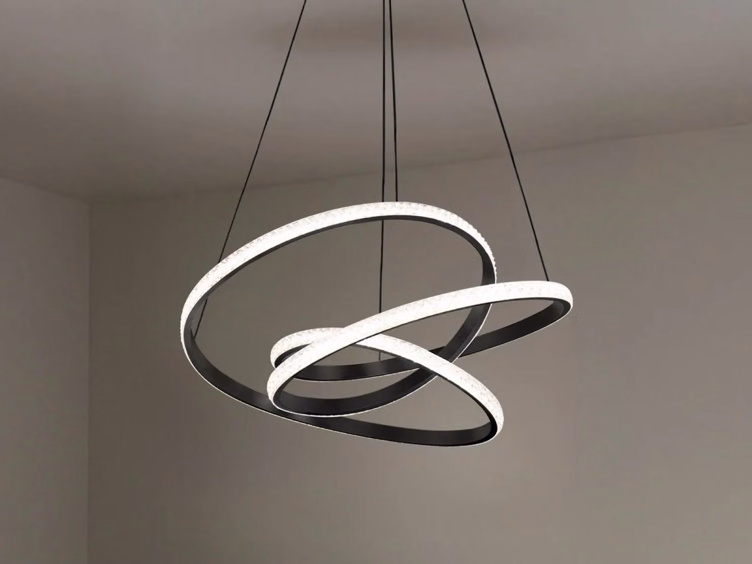 Lampada a sospensione a LED con telecomando, 90W - TA2307/B