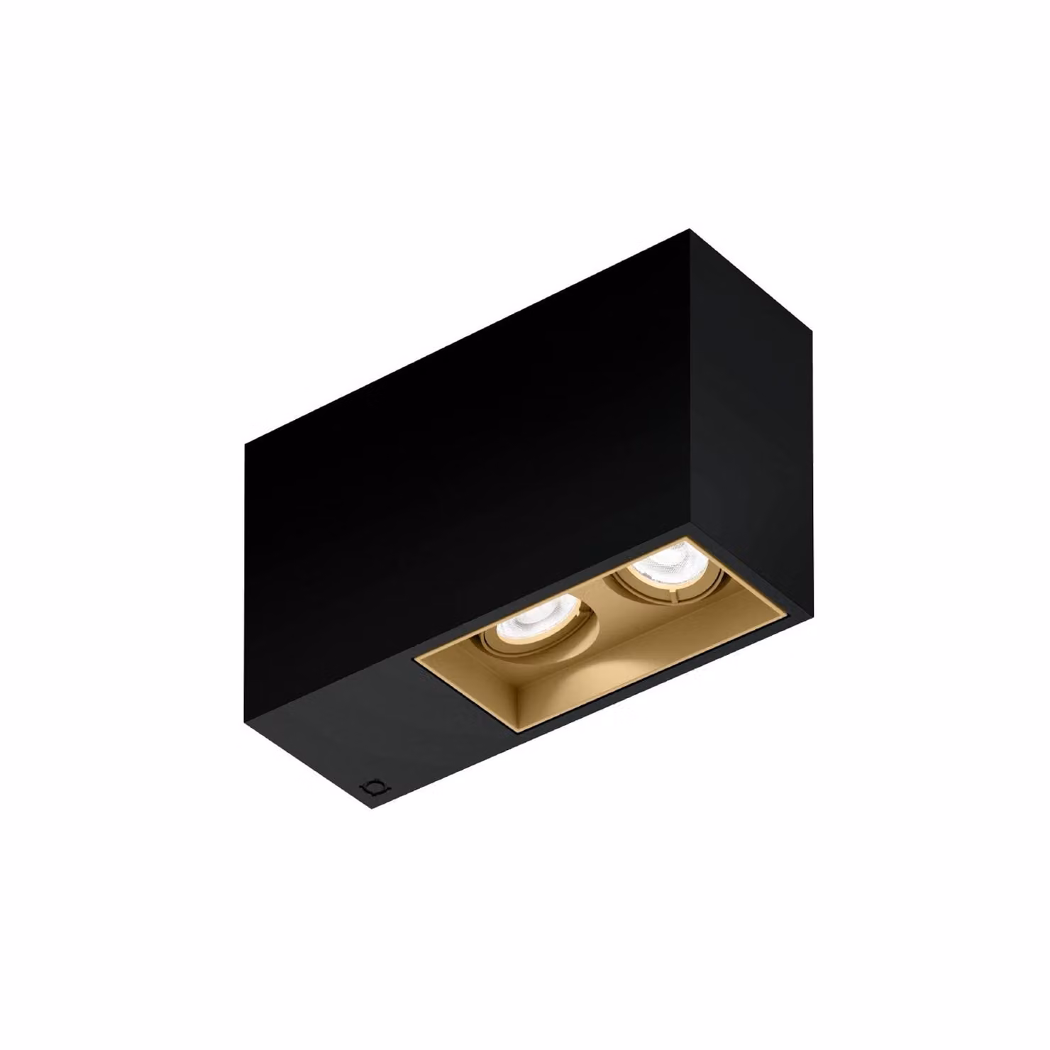 Wever & Ducré Lighting Faretto da incasso Plano petit 2.0, dimmerabile, Nero, Corridoio, Alluminio, Moderno, Plafoniera
